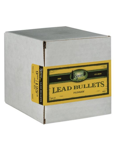 Puntas de bala SPEER plomo LRN - .356" - 125 grains - 4602