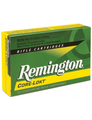 Munición metálica REMINGTON - CORE LOKT