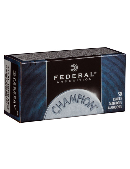 Munición FEDERAL Champion Target - .22LR - 40 grains - LRN - 714