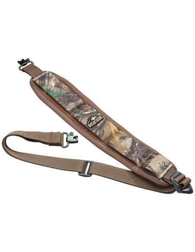Correa Butler Creek Comfort Stretch con anillas portafusil - camo Realtree - 181019