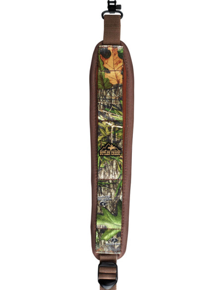 Correa Butler Creek Comfort Stretch con anillas portafusil - camo Mossy Oak - 181018