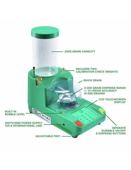 Dispensador electrónico de pólvora RCBS Chargemaster Link - 98944