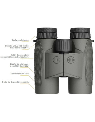 Prismático telémetro LEUPOLD BX-4 Range HD TBR/W - 10x42 - 182883