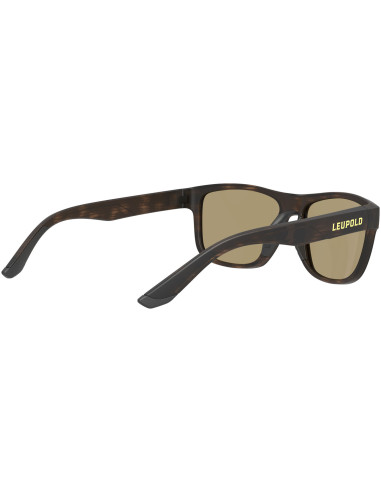 Gafas LEUPOLD KATMAI - montura tortuga mate / lente espejo bronce - 179098