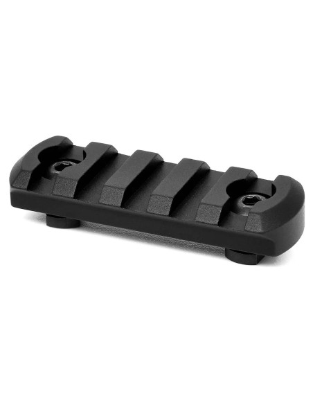 Carril WARNE M-LOK 5 ranuras - negro - 6202M
