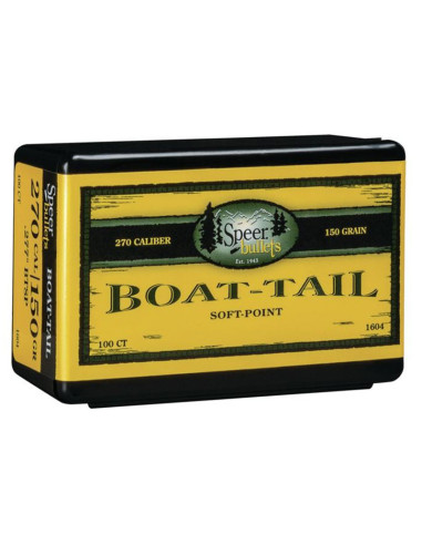 Puntas de bala SPEER Boat-Tail - .277" - 150 grains - 1604