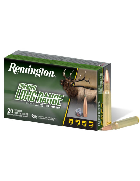 Munición metálica REMINGTON PREMIER LONG RANGE Speer Impact - 30-06 - 172 grains - R21344