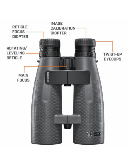Prismático BUSHNELL Match Pro ED - 15x56 - BMP1556G