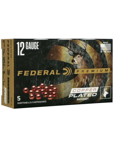 Postas para escopeta 12/70 FEDERAL Copper Plated - 16 bolas - P154 1B