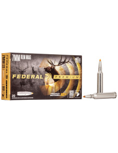 Munición metálica FEDERAL Trophy Bonded Tip - 7mm. Rem. Mag. - 160 grains - P7RTT1
