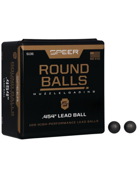 Bolas de plomo SPEER - .454" - 140 grains - 5135