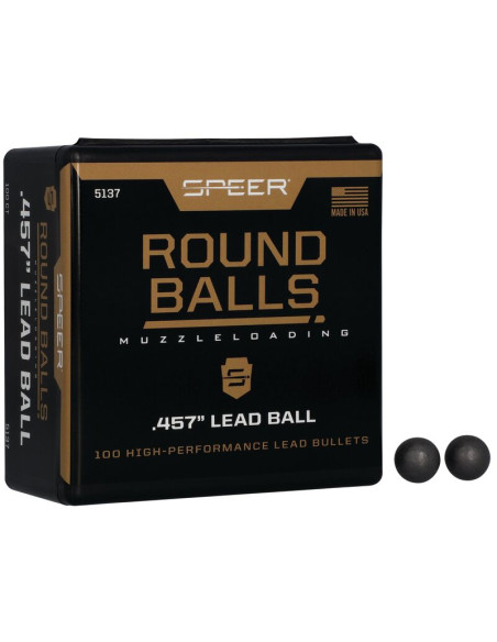 Bolas de plomo SPEER - .457" - 153 grains - 5137