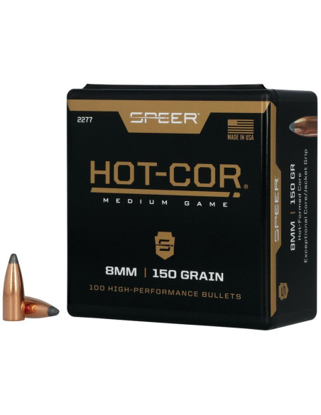 Puntas de bala SPEER Hot-Cor SSSP - .323" - 150 grains - 2277