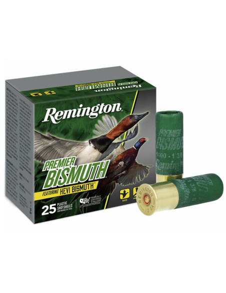 Cartuchos de caza 12/70 REMINGTON Premier Bismuth 36gr. P-2 - R20503
