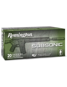 Munición metálica REMINGTON Subsonic - 300 AAC Blk - 220 grains - 28430 2
