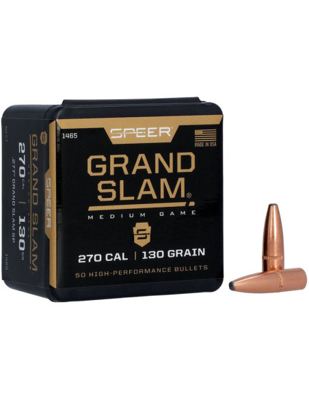 Puntas de bala SPEER Grand Slam - .277" - 130 grains - 1465