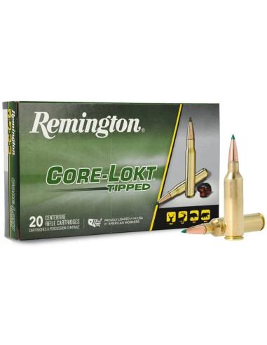 Munición metálica REMINGTON Core-Lokt Tipped - 300 WSM - 150 grains - 29043