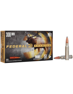 Munición metálica FEDERAL Nosler Partition - 308 Win. - 150 grains - P308S