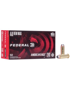 Munición metálica FEDERAL American Eagle - 44 Rem. Mag. - 240 grains - JHP - AE44A