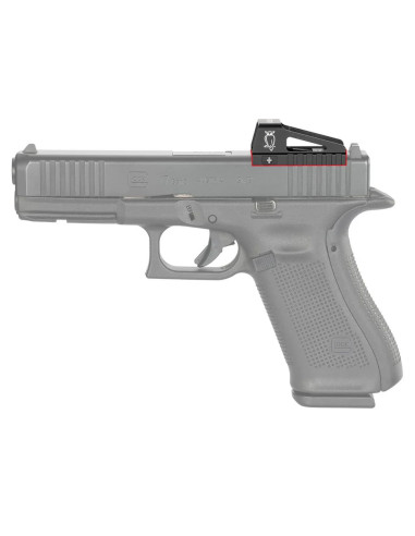 Visor NOBLEX NV OS 1x23 para Glock MOS 4 MOA - 55800