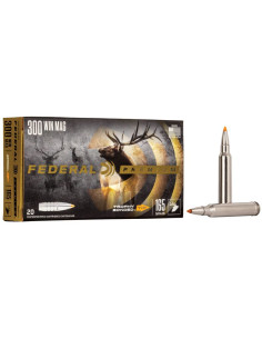 Munición metálica FEDERAL Trophy Bonded Tip - 300 Win. Mag. - 165 grains - P300WTT2