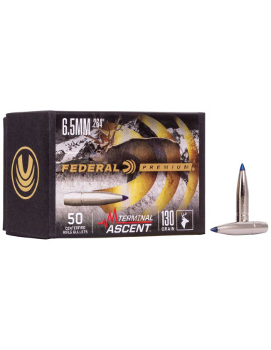Puntas de bala FEDERAL Terminal Ascent - .264" - 130 grains - PB264TA1