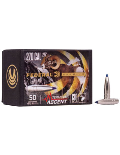 Puntas de bala FEDERAL Terminal Ascent - .277" - 136 grains - PB277TA1