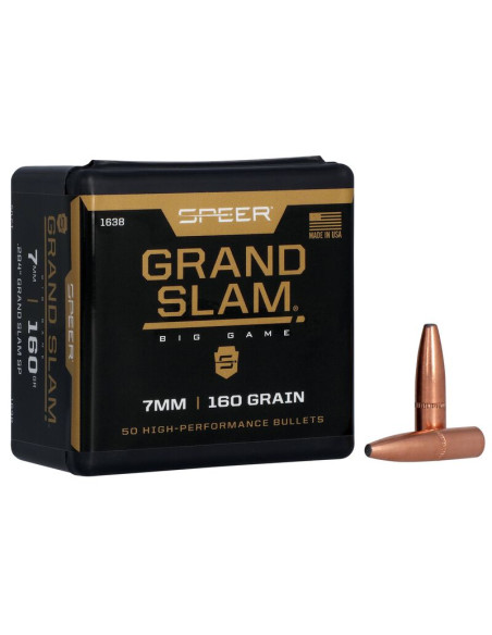 Puntas de bala SPEER Grand Slam - .284" - 160 grains - 1638