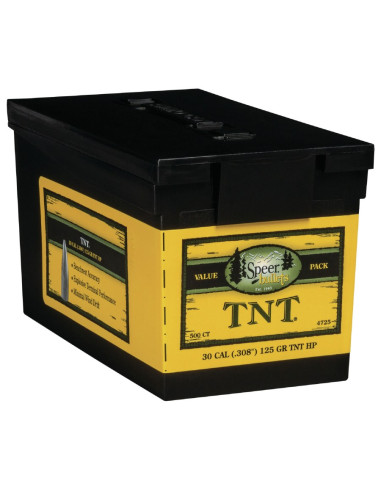 Puntas de bala SPEER TNT - .308" - 125 grains - 4725
