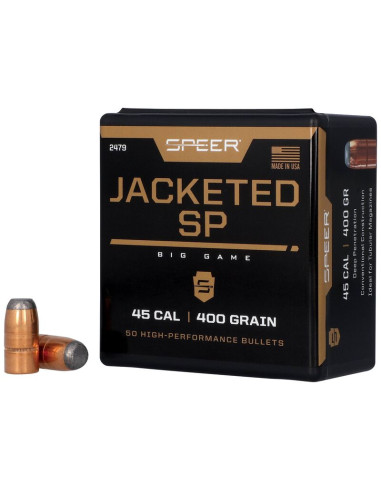 Puntas de bala SPEER Jacketed SPFN - .458" - 400 grains - 2479