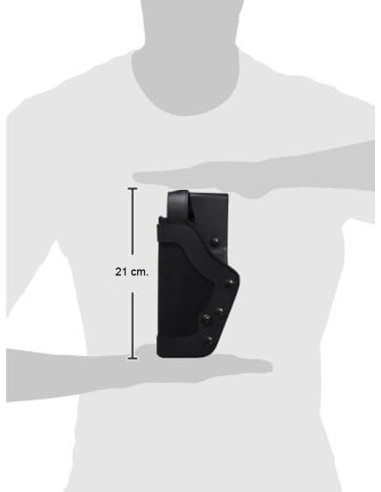 Funda UNCLE MIKE'S de triple retención PRO-3 Talla 21 (zurdo) - GLOCK / Ruger SR - 95212