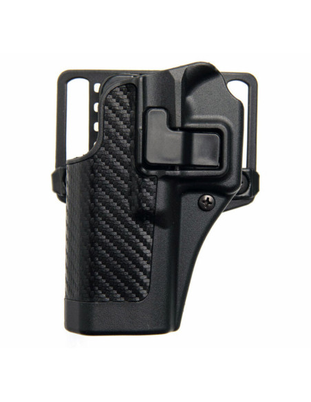 Funda BLACKHAWK! SERPA oculta CQC zurdo - fibra de carbono