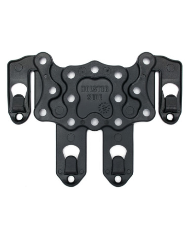 Plataforma BLACKHAWK! receptora múltiple S.T.R.I.K.E. CQC - negra - 38CL63BK