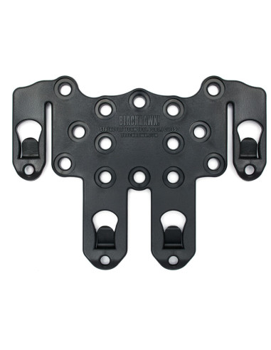 Plataforma BLACKHAWK! receptora múltiple S.T.R.I.K.E. CQC - negra - 38CL63BK