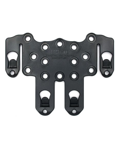 Plataforma BLACKHAWK! receptora múltiple S.T.R.I.K.E. CQC - negra - 38CL63BK