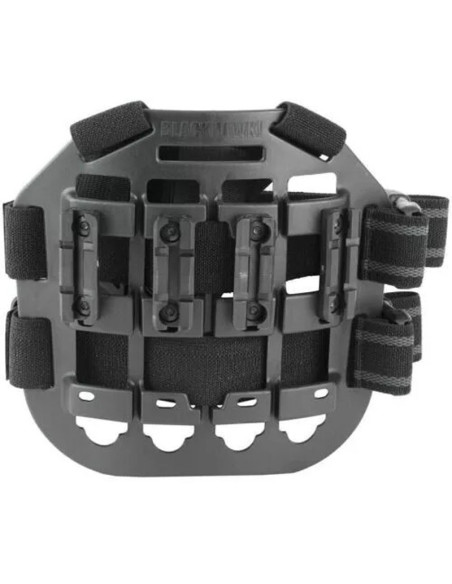 Plataforma modular BLACKHAWK! S.T.R.I.K.E. CQC para muslo - negra - 432300PBK