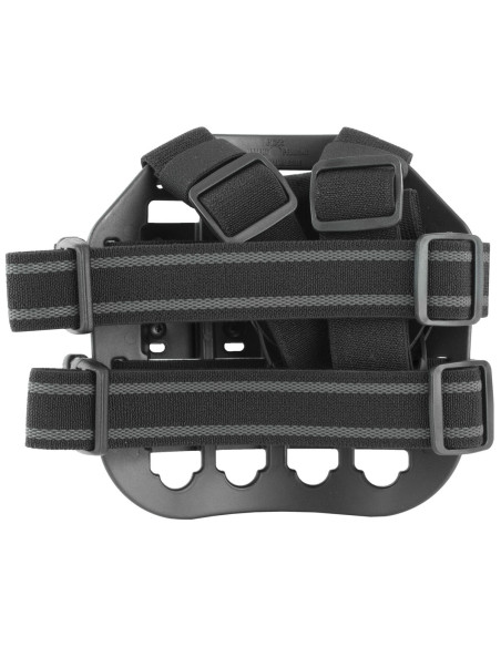 Plataforma modular BLACKHAWK! S.T.R.I.K.E. CQC para muslo - negra - 432300PBK