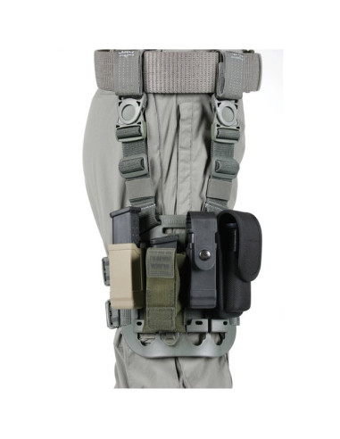 Plataforma modular BLACKHAWK! S.T.R.I.K.E. CQC para muslo - verde - 432300PFG