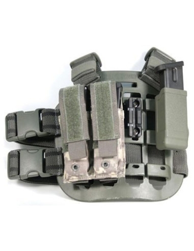 Plataforma modular BLACKHAWK! S.T.R.I.K.E. CQC para muslo - verde - 432300PFG