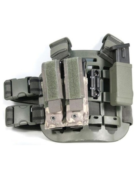 Plataforma modular BLACKHAWK! S.T.R.I.K.E. CQC para muslo - verde - 432300PFG