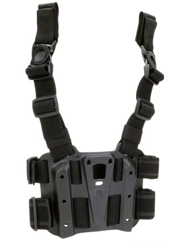 Plataforma táctica BLACKHAWK! para fundas SERPA o CQC - negra - 432000PBK