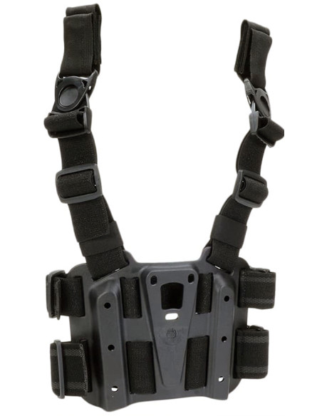Plataforma táctica BLACKHAWK! para fundas SERPA o CQC - negra - 432000PBK