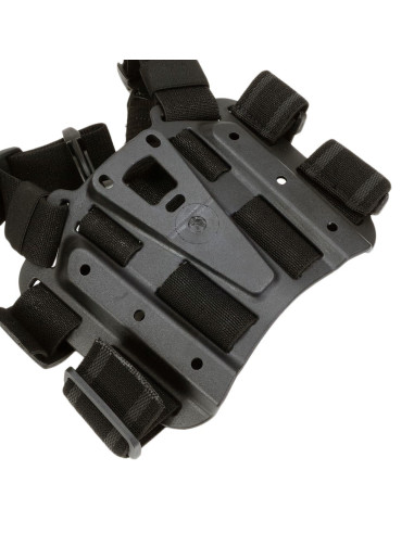 Plataforma táctica BLACKHAWK! para fundas SERPA o CQC - negra - 432000PBK