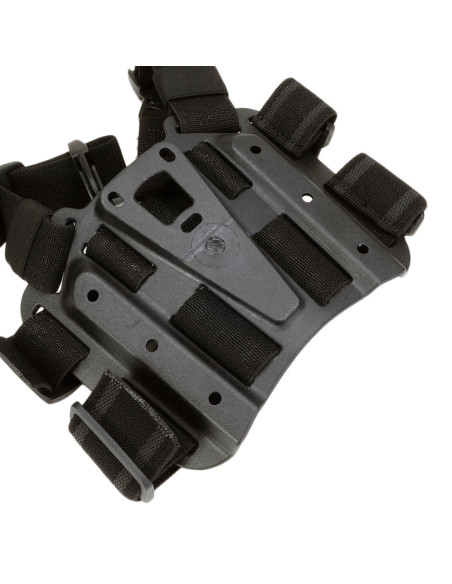 Plataforma táctica BLACKHAWK! para fundas SERPA o CQC - negra - 432000PBK