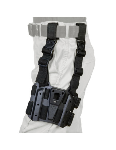 Plataforma táctica BLACKHAWK! para fundas SERPA o CQC - negra - 432000PBK
