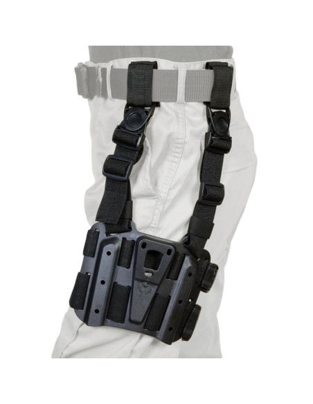 Plataforma táctica BLACKHAWK! para fundas SERPA o CQC - negra - 432000PBK