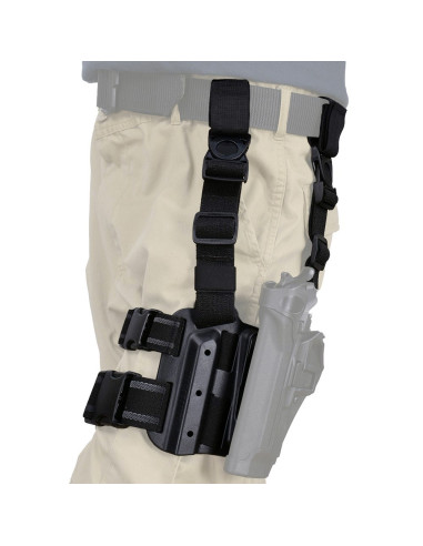 Plataforma táctica BLACKHAWK! para fundas SERPA o CQC - negra - 432000PBK