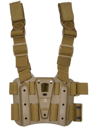 Plataforma táctica BLACKHAWK! para fundas SERPA o CQC - coyote - 432000PCT