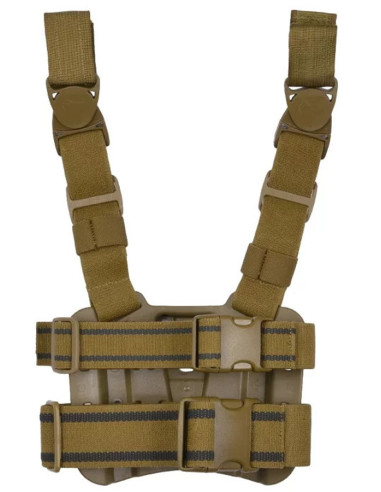 Plataforma táctica BLACKHAWK! para fundas SERPA o CQC - coyote - 432000PCT