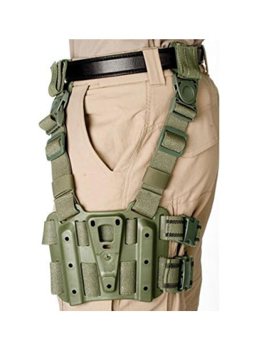 Plataforma táctica BLACKHAWK! para fundas SERPA o CQC - verde - 432000PFG